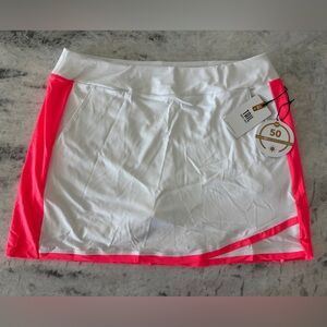 Tail White and Pink Sport Skirt